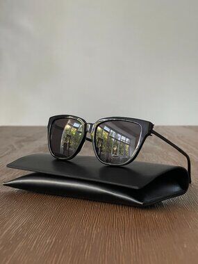 NEW - Saint Laurent YSL Cat Eye Sunglasses SL M48S 001 Black 54mm